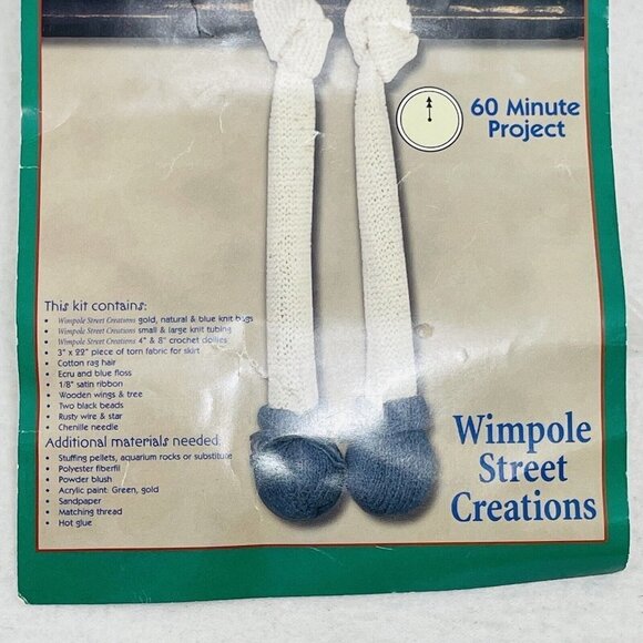 Vintage Wimpole Street Noel Leggings Kit Christmas Craft Handmade Art Easy Quick - Picture 6 of 8